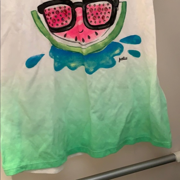 Girls Justice Tank Top- Size 12 - Picture 2 of 6